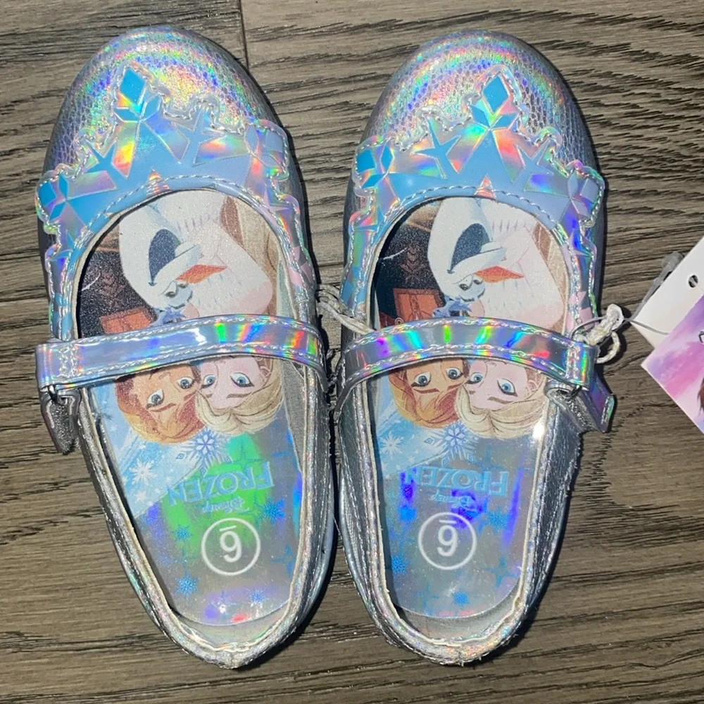 ADORABLE DISNEY FROZEN LITTLE GIRLS DRESS SHOES